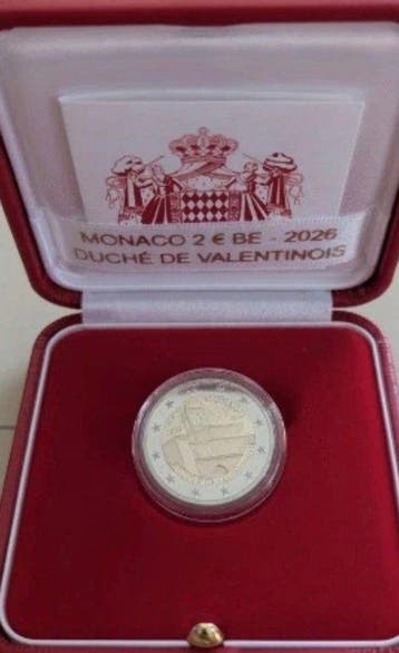 Monaco. 2 Euro 2026 Duche de Valentinois Proof