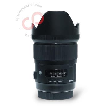 Sigma 35mm 1.4 DG HSM Art - Canon nr. 2086, Ophalen of Verzenden, Zo goed als nieuw