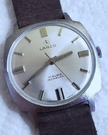 Lanco Fluted Case - Sans prix de réserve - Homme - 1960-1969, Bijoux, Sacs & Beauté