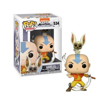 Funko Pop! Avatar: Aang with Momo #534, Verzamelen, Verzenden, Nieuw