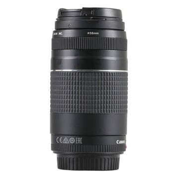Canon EF 75-300mm f/4-5.6 III met garantie, Audio, Tv en Foto, Ophalen of Verzenden, Gebruikt