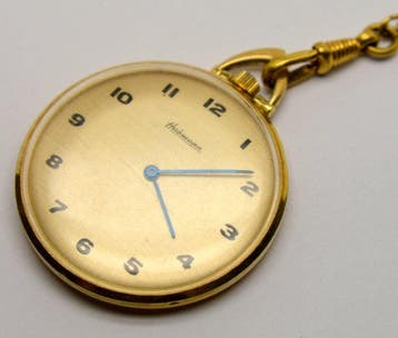 Habmann - mechanical pocket watch with chain - 1970-1979