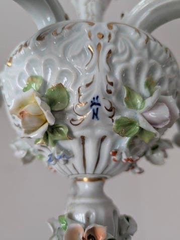 Lustre (2) - Porcelaine - Capodimonte