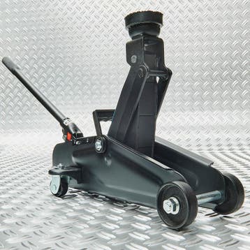 Datona Autokrik 2 ton + assteunen 3 ton - Datona - Zwart, Auto diversen, Krikken, Ophalen of Verzenden, Nieuw