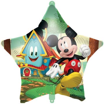 Mickey Mouse Helium Ballon Ster Leeg 46cm, Verzenden