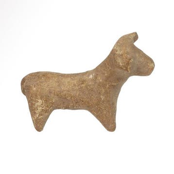 Syro-Hettitisch Terracotta Stierfiguur