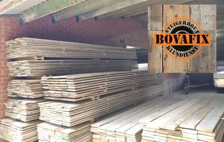 Echte steigerhout planken  vanaf € 2,75 eur  p/m, Doe-het-zelf en Bouw, Hout en Planken, Plank, Gebruikt, Steigerhout