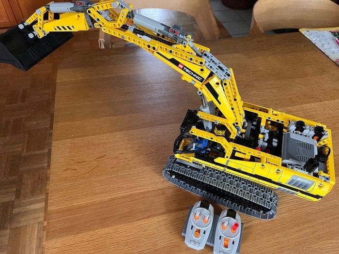 Lego Set - 8043 - Technic - Motorized Excavator, Kinderen en Baby's, Speelgoed | Duplo en Lego