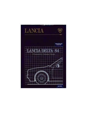 1985 LANCIA DELTA S4 PERSMAP DUITS