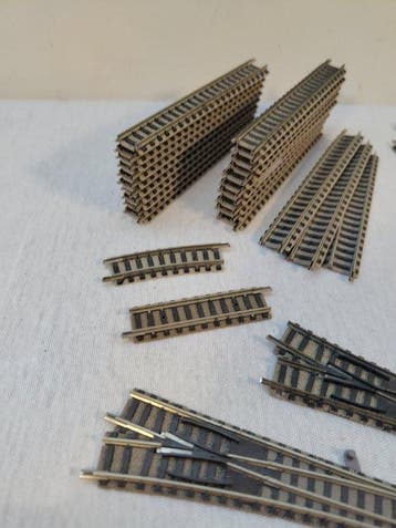 Fleischmann N - Voie ferrée pour trains miniatures (28) -, Hobby en Vrije tijd, Nieuw