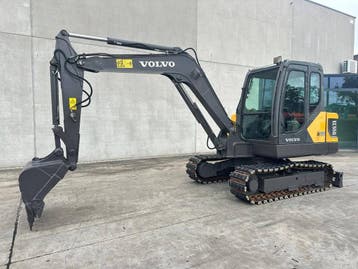 Veiling: Rupsgraafmachine Volvo EC55D 2017, Ophalen