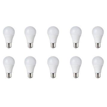 LED Lamp 10 Pack E27 Fitting 8W Helder/Koud Wit 6500K, Verzenden, Nieuw