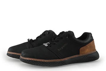 Bugatti Sneakers in maat 41 Zwart, Kleding | Heren, Schoenen, Bugatti, Verzenden, Zwart, Zo goed als nieuw