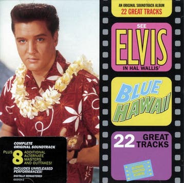 Elvis Presley - Blue Hawaii, Verzenden