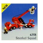 Lego Set - 6358 - Ville, Classic Town - Snorkel Squad, Nieuw