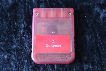 Memory Card Transparant Red Playstation 1 PS1 Guillemot, Verzenden, Nieuw