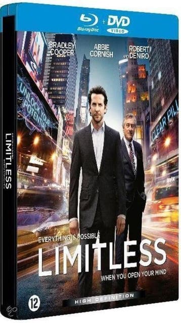 Limitless steelbook (blu-ray tweedehands film), Ophalen of Verzenden