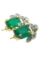 Zonder minimumprijs - Oorbellen - 9 kt. Zilver, Geel goud, Handtassen en Accessoires, Oorbellen, Nieuw