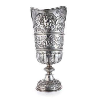 Hanau Silver Georgian Revival Presentation Ewer - Kan -
