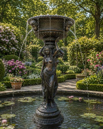 Bronzen fonteinen, naar ieders budget tuinbeelden in brons!, Tuin en Terras, Nieuw, Overige materialen, Fontein