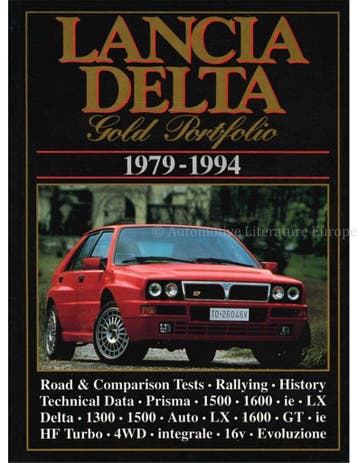 LANCIA DELTA GOLD PORTFOLIO 1979 - 1994 (BROOKLANDS), Boeken, Auto's | Boeken, Nieuw