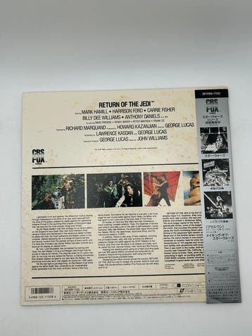 CBS Fox Star Wars - Return of the Jedi - Japanse LaserDisc -