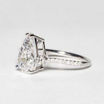 Sans prix de réserve - Bague de fiançailles - 18 carats Or