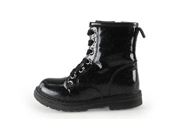Nelson Veterboots Meisjes in maat 27 Zwart, Verzenden, Jongen of Meisje, Schoenen, Zo goed als nieuw