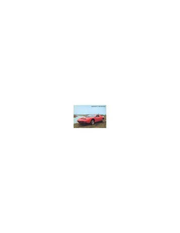 1978 MASERATI MERAK SS LEAFLET