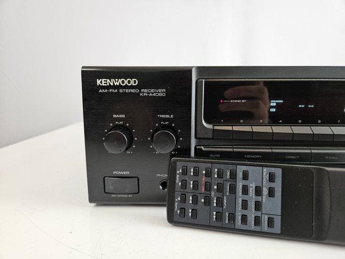 Kenwood - KR-A4060 Solid state meerkanaals receiver, TV, Hi-fi & Vidéo, Radios