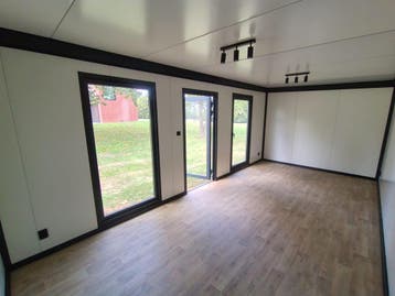 OK-Unit 4.20 m x 3.20 m | Tuinkantoor | Thuiswerken | prefab