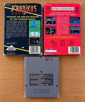 Nintendo - Nes - LOT of 3 rare games - Jetsons - Robodemons, Nieuw