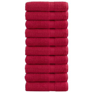 vidaXL Badhanddoeken SOLUND 10 st 600 g/m² 100x150 cm, Verzenden, Nieuw