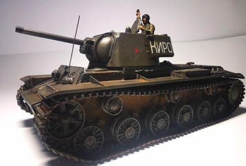 Tamiya 1:35 - Model militair voertuig - Soviet Heavy Tank, Nieuw