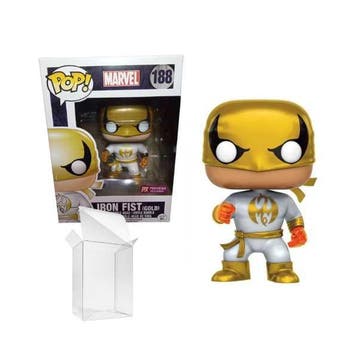 Funko Pop!  Marvel - Iron Fist (Gold) #188 Px Previews, Collections, Verzenden