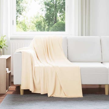 vidaXL Dekentjes 24 st Crèmekleurig 170 x 130 cm 7.81 kg, Verzenden
