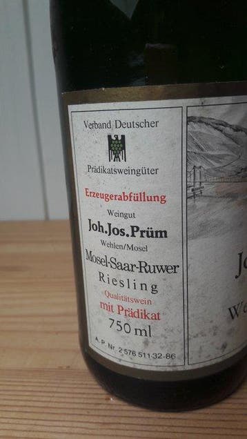1985 Joh.Jos. Prüm Wehlener Sonnenuhr - Moselle Auslese - 1, Verzamelen, Wijnen, Nieuw