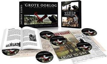 Grote Oorlog In Woord En Beeld (8dvd + boek) op DVD, Verzenden