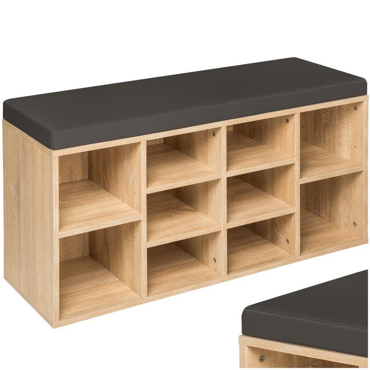 Schoenenkast met zitkussen 103,5x48x30cm, Huis en Inrichting, Kasten | Schoenenkasten, Verzenden