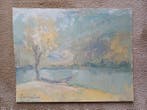 Giorgio Cinquini (1920-2010) - Barca sul fiume, Antiek en Kunst