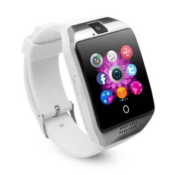 Originele Q18 Smartwatch Curved HD Smartphone Fitness Sport, Verzenden, Nieuw, Stuff Certified®