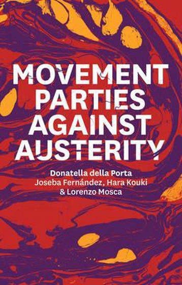 Movement Parties Against Austerity 9781509511464, Verzenden, Gelezen, Donatella Della Porta