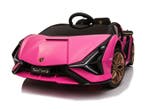 Lamborghini Sian, 12v elektrische kinderauto met vleugeldeur, Ophalen of Verzenden