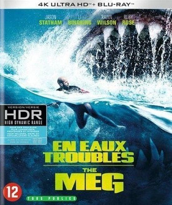The meg 4k ultra hd (blu-ray tweedehands film), Cd's en Dvd's, Blu-ray, Ophalen of Verzenden