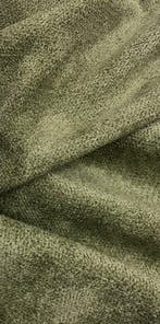 Zachte stof in saliegroen / olijfgroen, gemaakt in Italië -