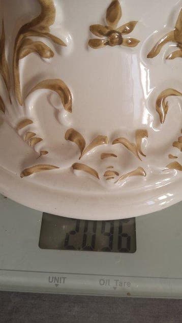 Capodimonte - Snijwerk, Colombe - 45.5 cm - Porselein - 1970