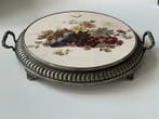 Plateau décoratif - Serveerblad/serveertablet /Taartschaal /