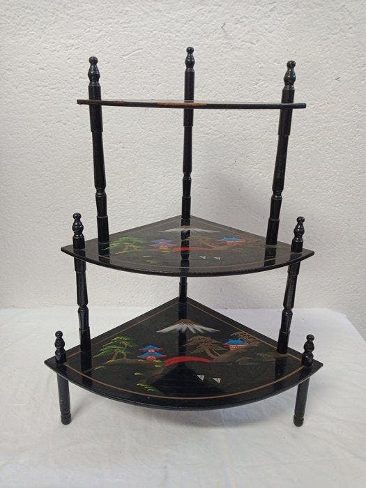 Bibliothèque - Bois - armoire dangle, Antiquités & Art, Curiosités & Brocante