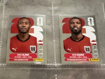 2026 Panini World Cup Stickers Alaba, Arnautovic,, Nieuw