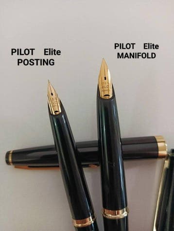 Pilot - PILOT Elite POSTING & PILOT Elite MANIFOLD - Vulpen, Verzamelen, Nieuw